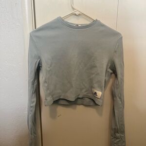 Adidas Women's Cropped Long Sleeve Top